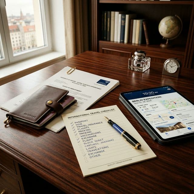 Documents & departure guidance